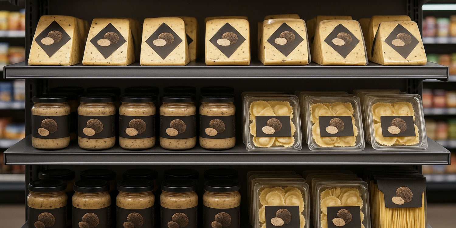 Comment les marques gastronomiques tendance utilisent les brisures de truffe