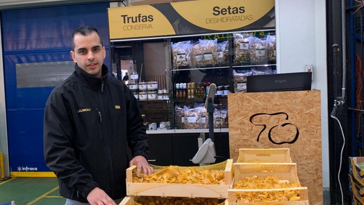 Eder Rio : depuis son premier jour au marché Laumont Mercabilbao