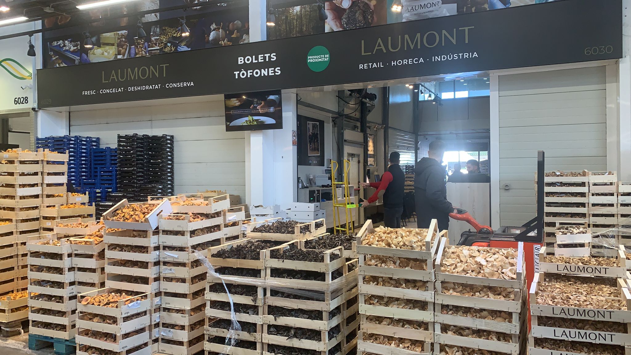 Laumont : Grossistes en champignons et truffes