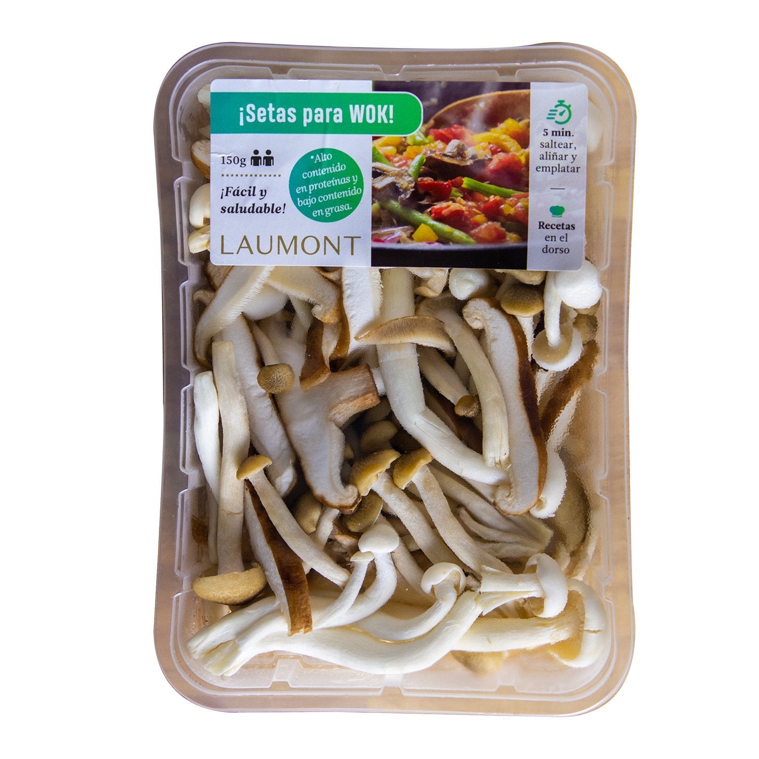 Mezcla de setas de cultivo con perejil Bandeja 150 g