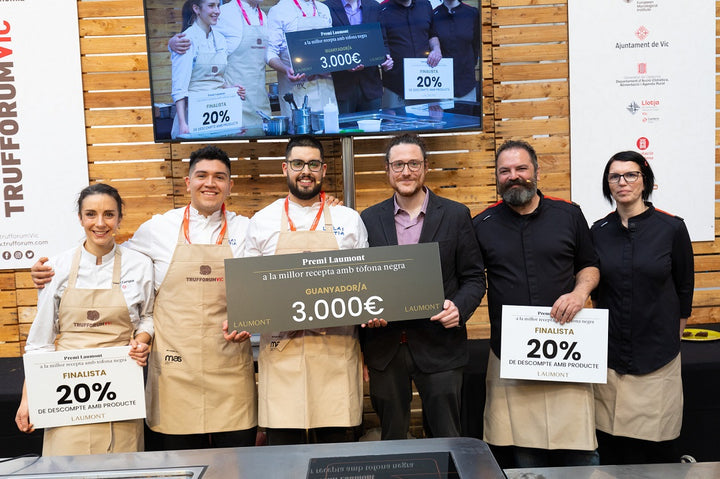 Ricardo Pina remporte le prix Laumont pour la meilleure recette à la truffe noire de 2023