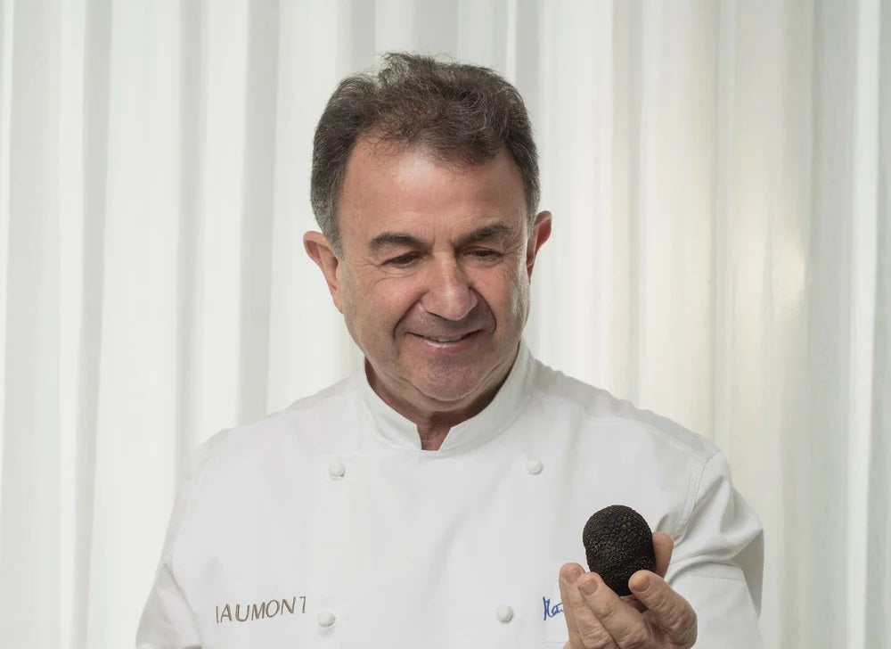 Entretien avec Martín Berasategui : l'art qui naît entre les truffes et les champignons Laumont