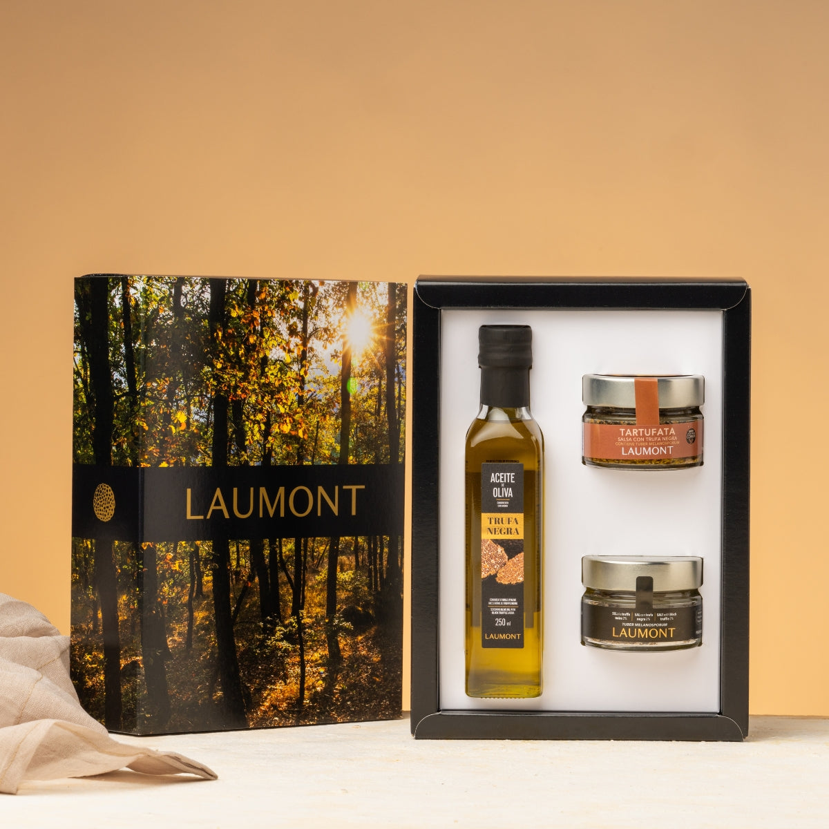 COFFRET SECRET DE CHEF: Tartufata + Sel Truffe + Huile de Truffe Noire