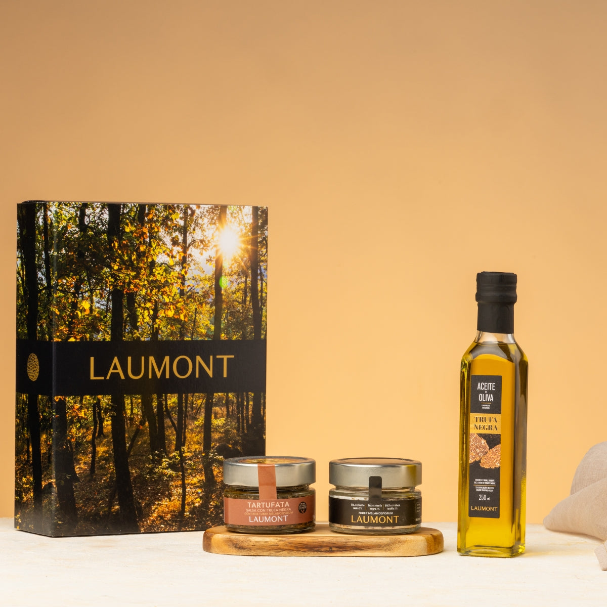 COFFRET SECRET DE CHEF: Tartufata + Sel Truffe + Huile de Truffe Noire