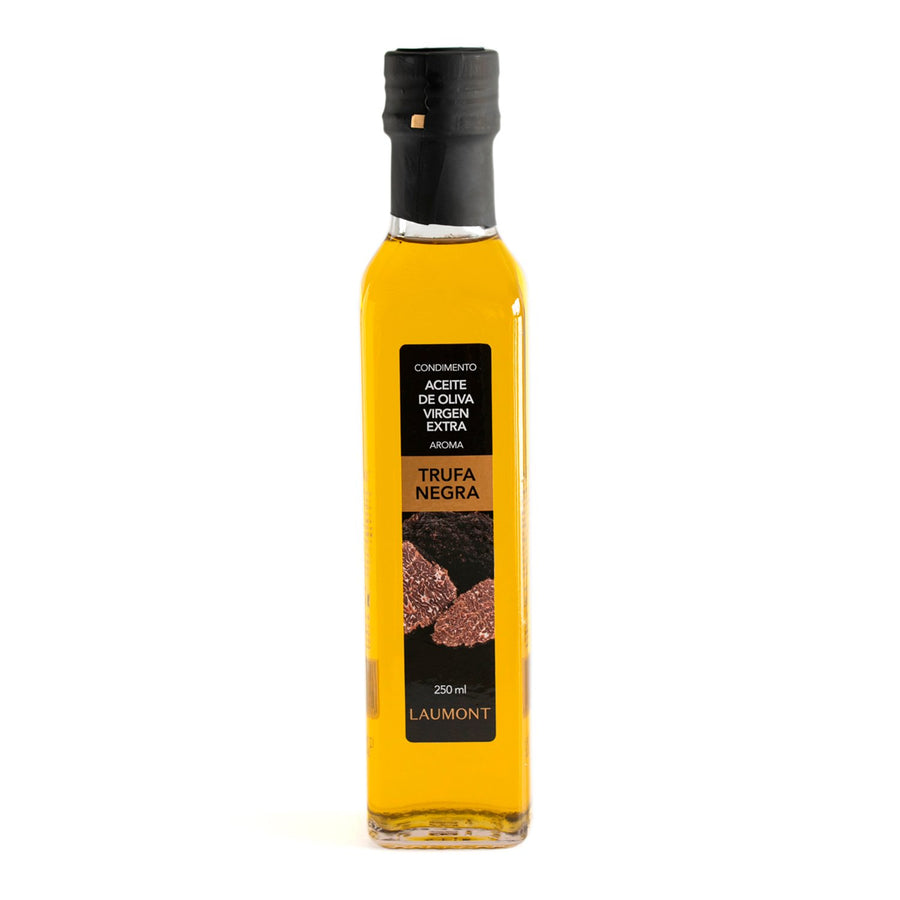 Condimento de Aceite de Oliva Virgen Extra con aroma de trufa de invierno Botella 250 ml Laumont