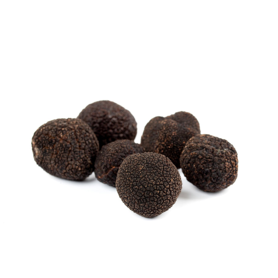 Copeaux de truffes noires fraîches